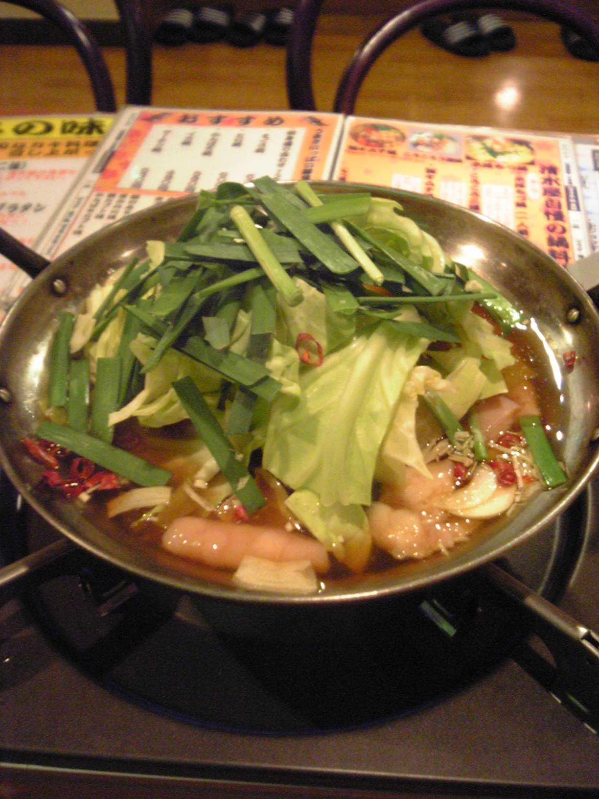 Motsunabe-Abendessen in Hakata