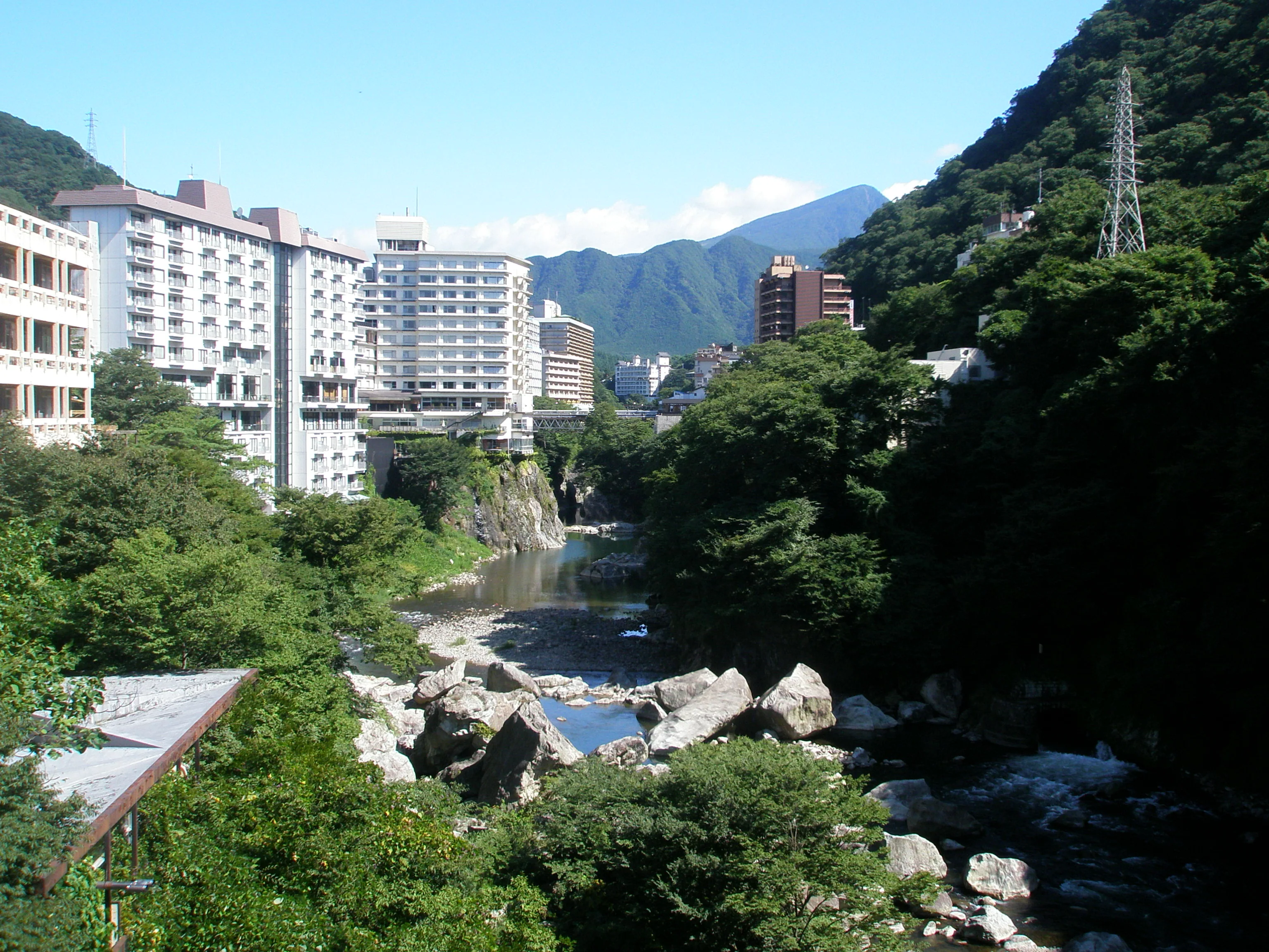 Kinugawa-Onsen-Tal mit Ryokan