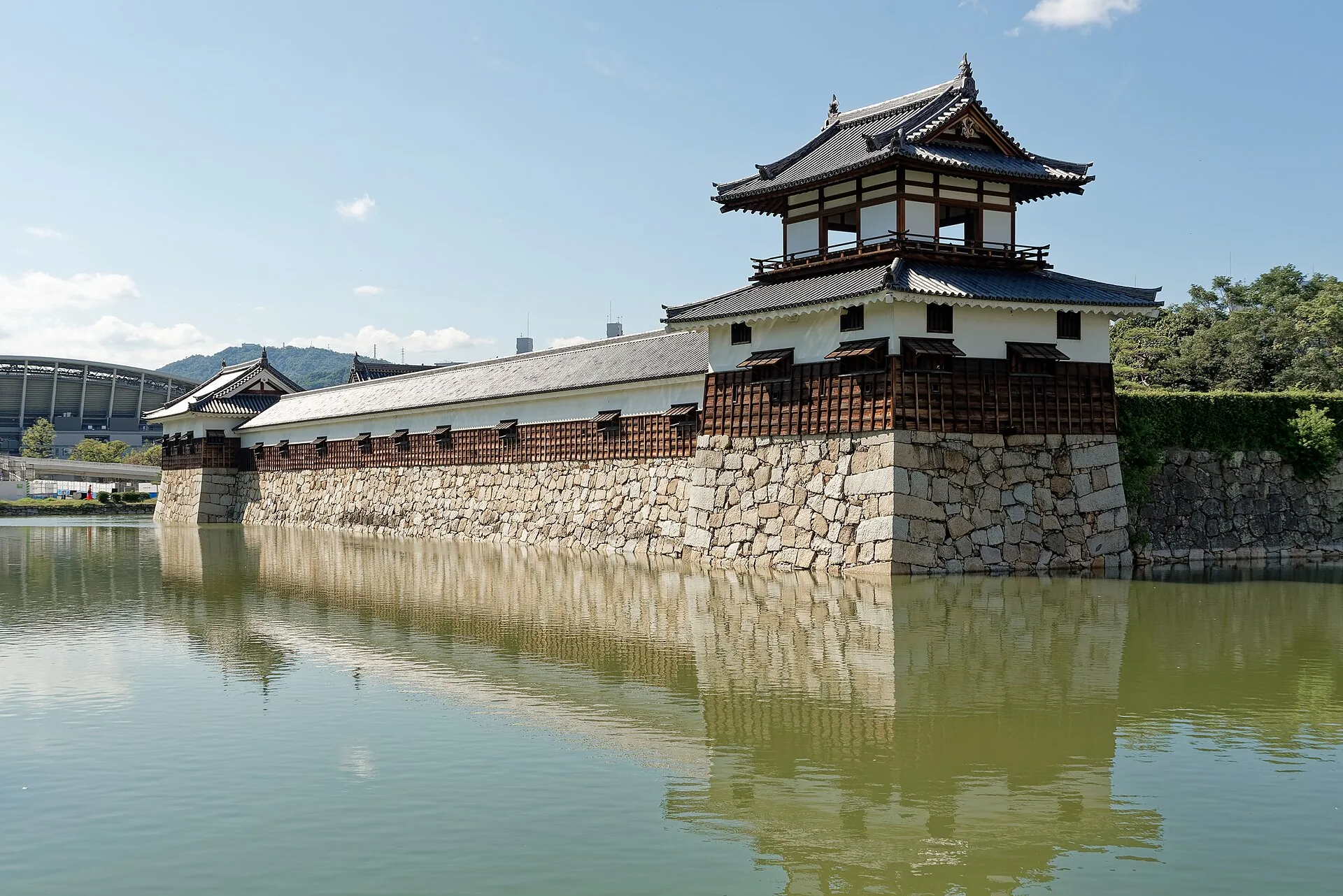 Hiroshima Castle von außen
