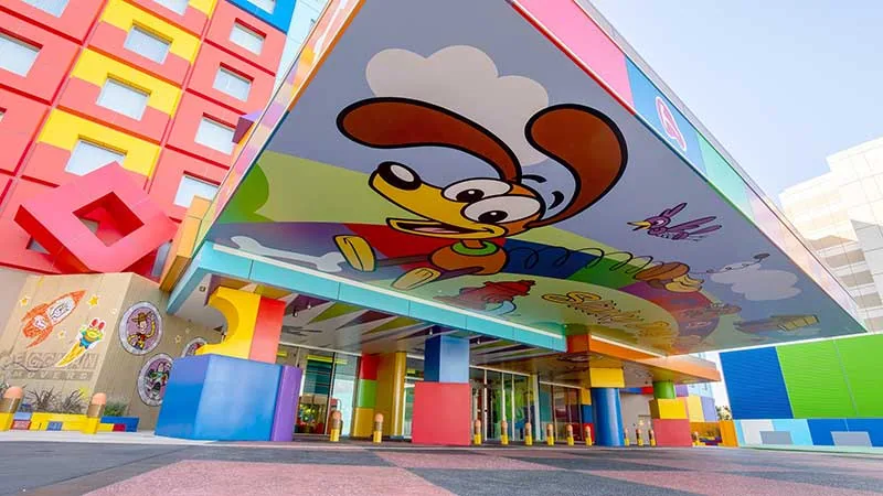 Toy Story Hotel Themenbereich für Familien