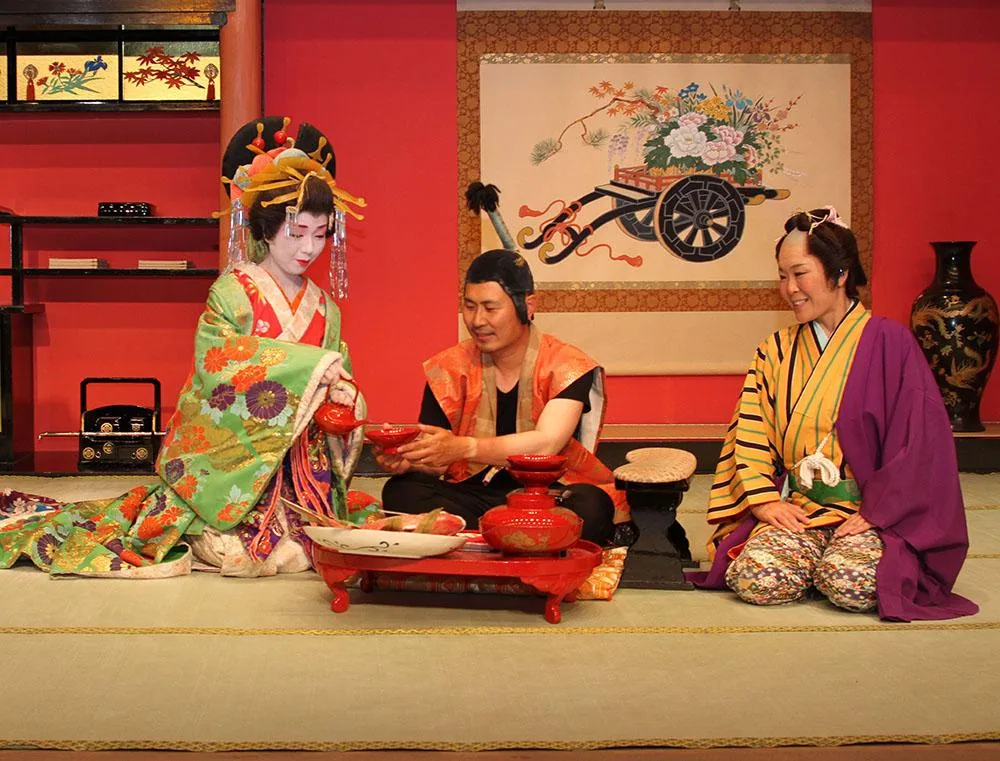 Ninja- und Burgthema im Ise Ninja Kingdom