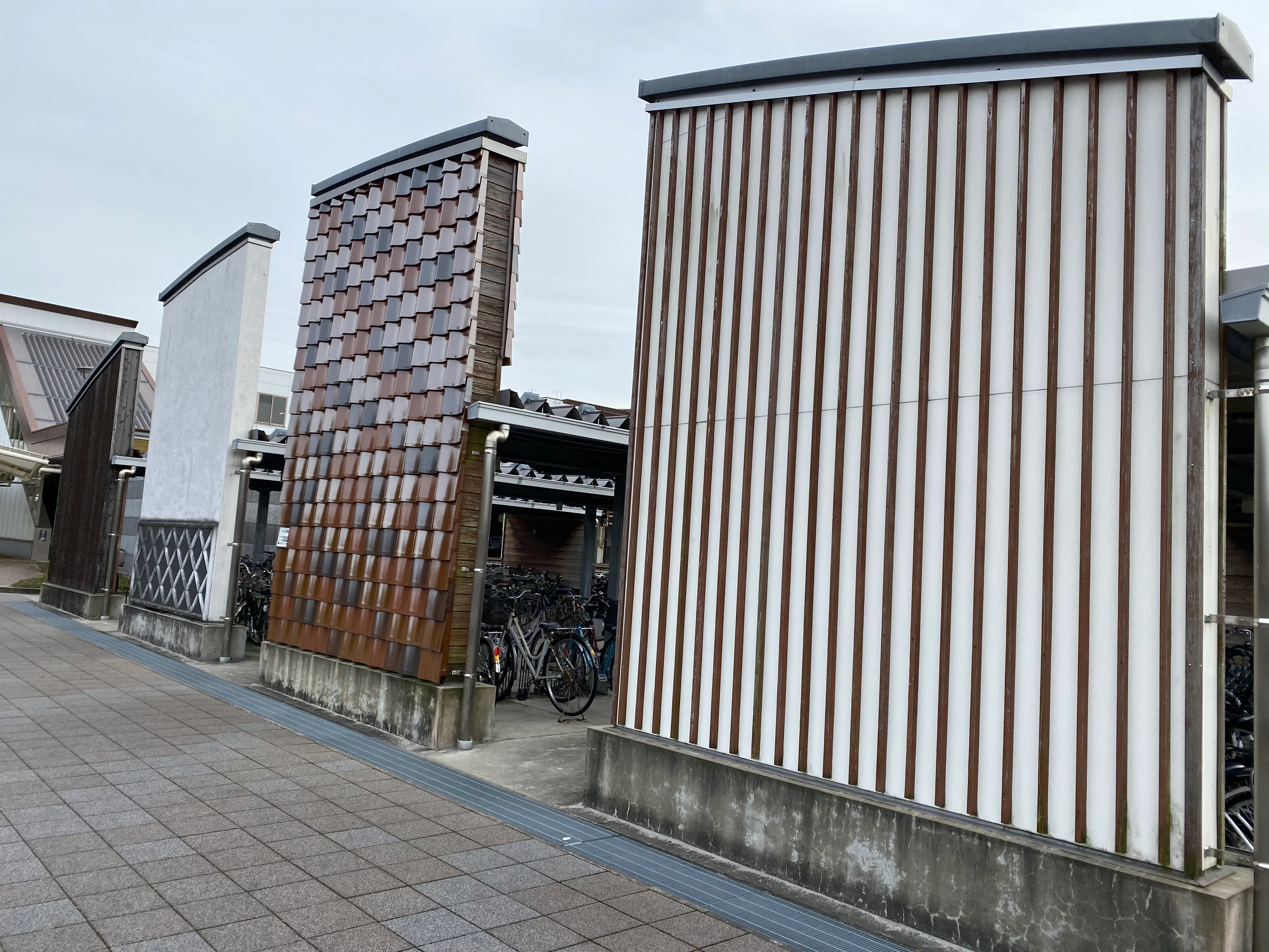 JR-Bahnhof Kurayoshi als Verkehrsbase in Tottori