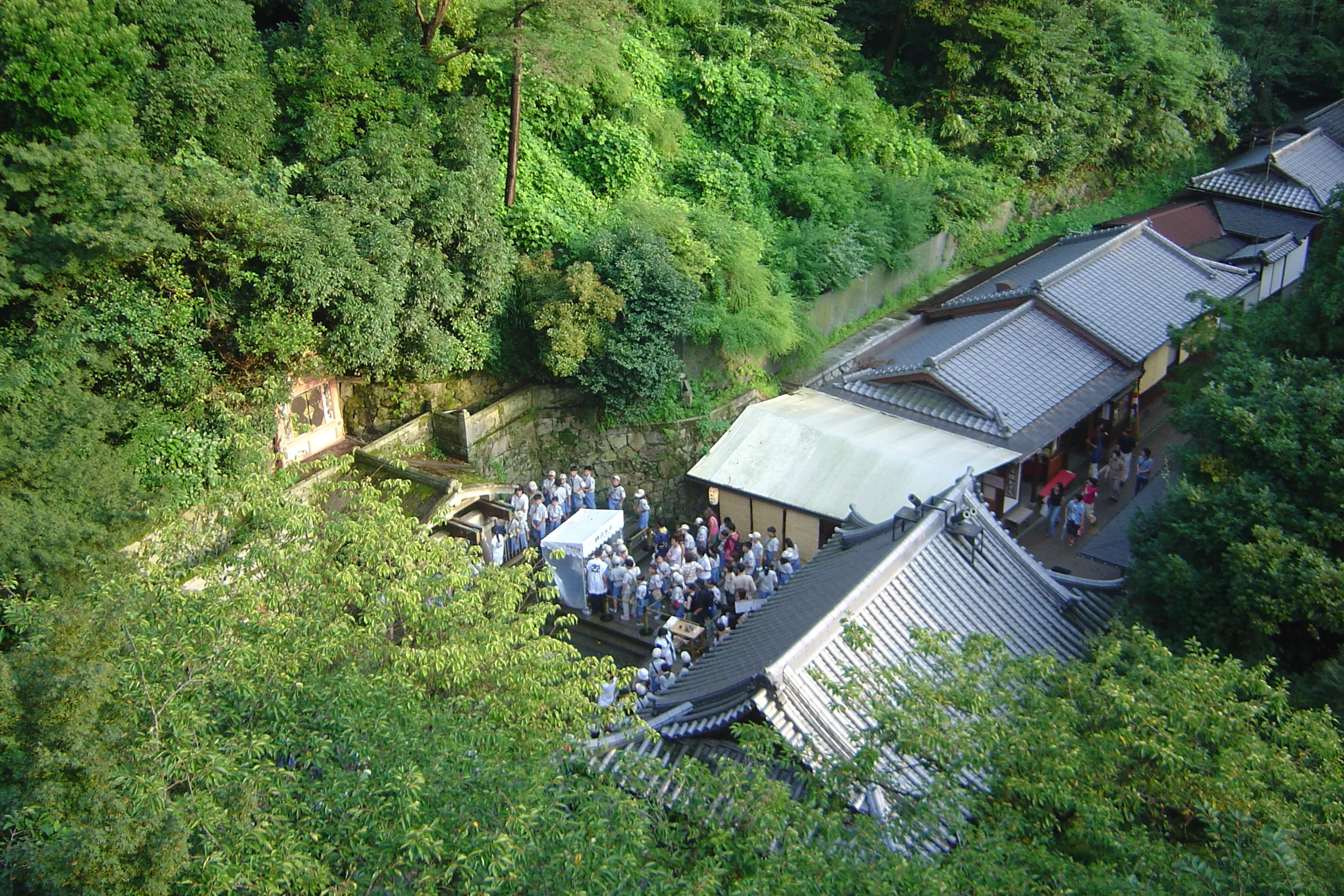 Herbstandrang am Kiyomizudera in Kyoto