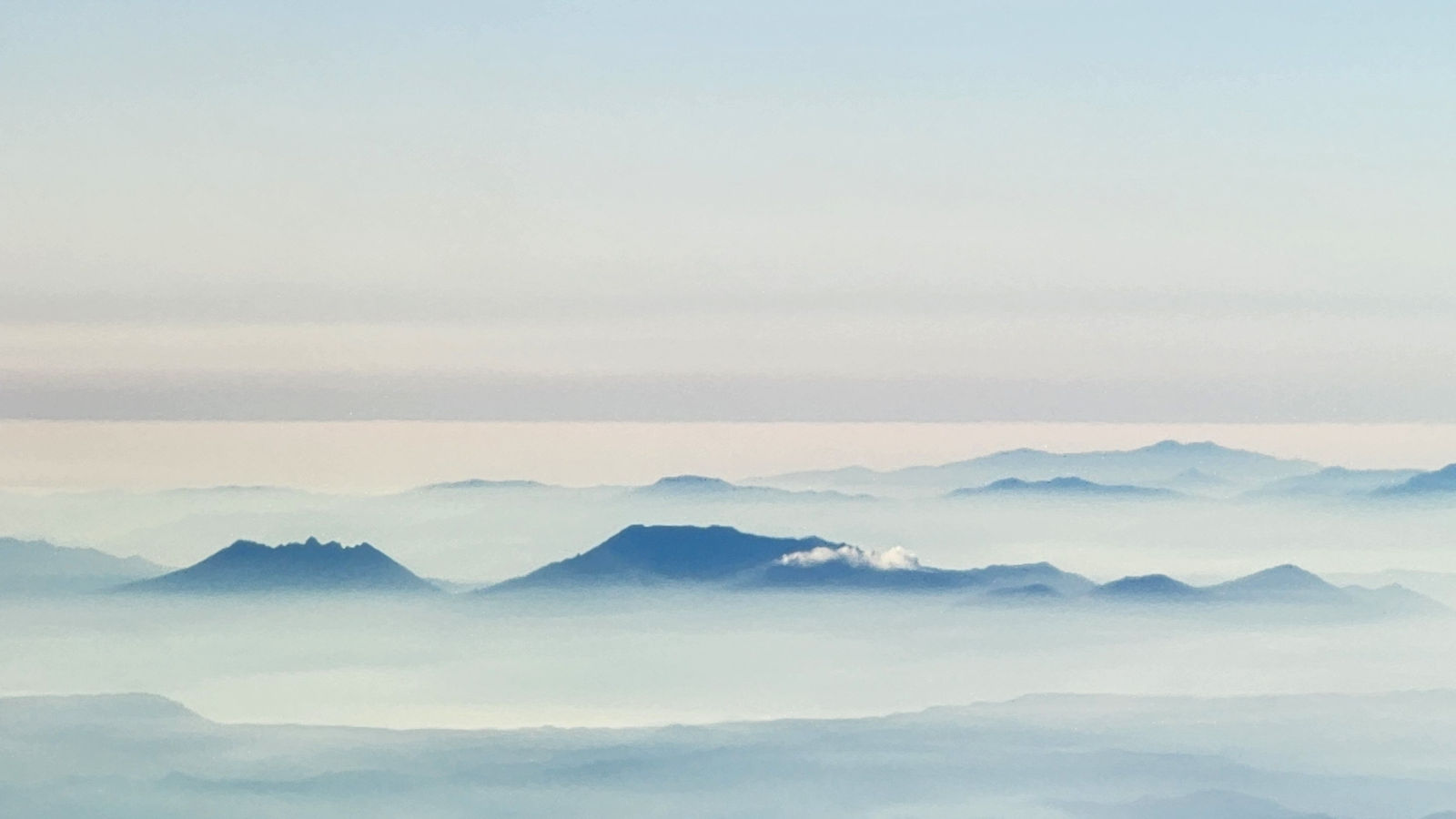 Aso Outer Rim und Morgenstimmung