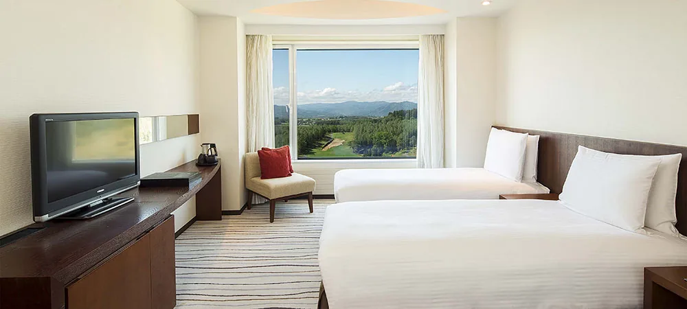 Familienzimmer mit Aussicht im Hilton Niseko Village